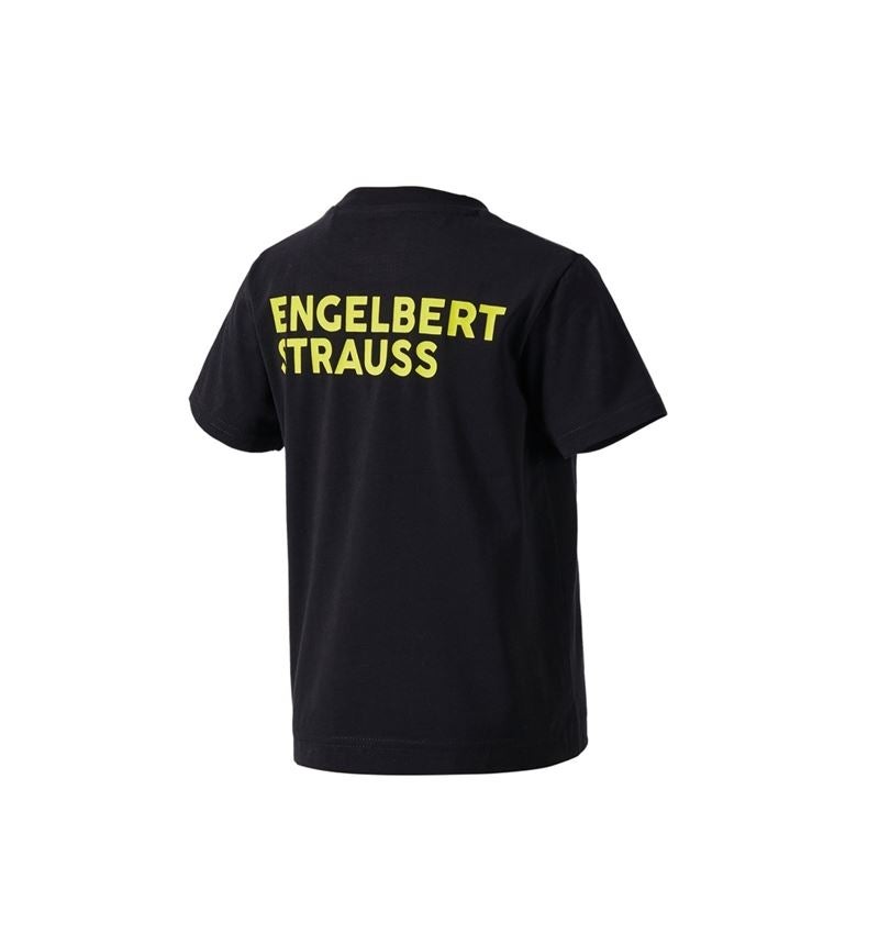 Shirts, Pullover & more: T-Shirt e.s.trail, children's + black/acid yellow 3