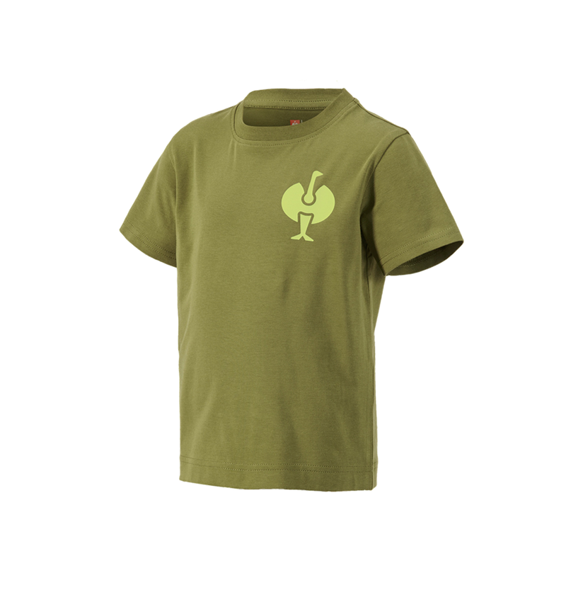 Topics: T-Shirt e.s.trail, children's + junipergreen/limegreen 2
