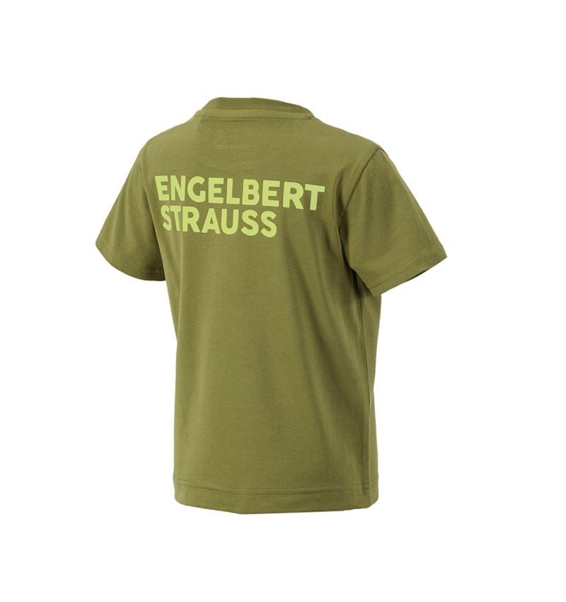 Shirts & Co.: T-Shirt e.s.trail, Kinder + wacholdergrün/limegrün 3