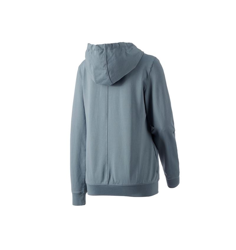Shirts, Pullover & more: Hooded sweat jacket e.s.motion ten,ladies' + smokeblue vintage 3
