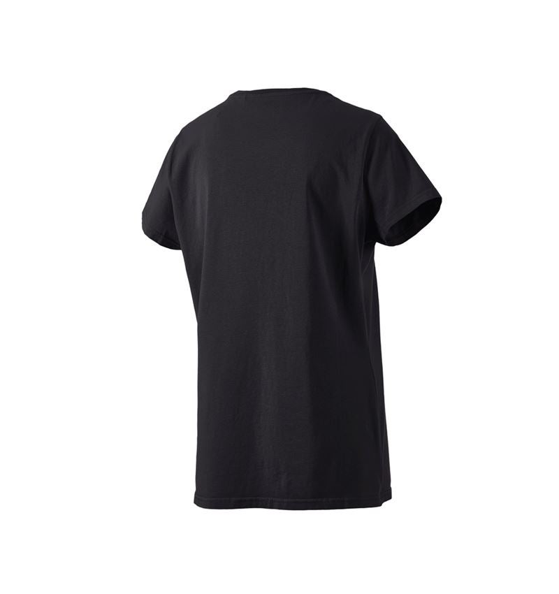 Shirts & Co.: T-Shirt e.s.motion ten pure, Damen + oxidschwarz vintage 3