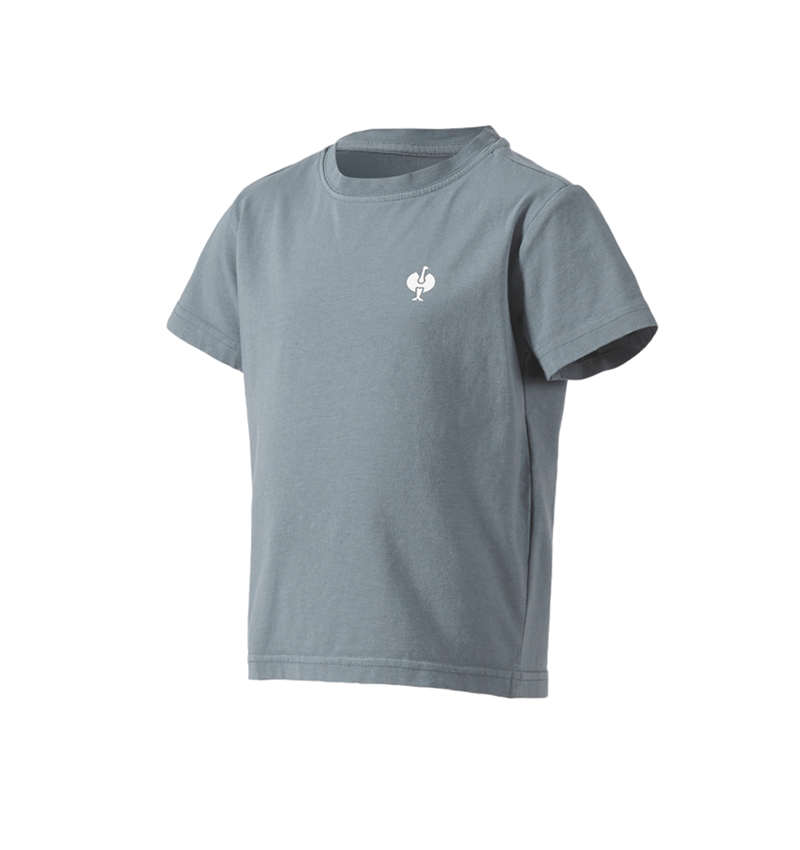 Shirts & Co.: T-Shirt e.s.motion ten pure, Kinder + rauchblau vintage