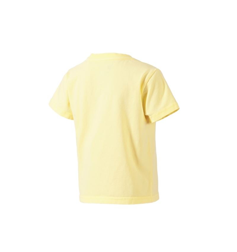 Hauts: T-Shirt e.s.motion ten pure, enfants + jaune clair vintage 3