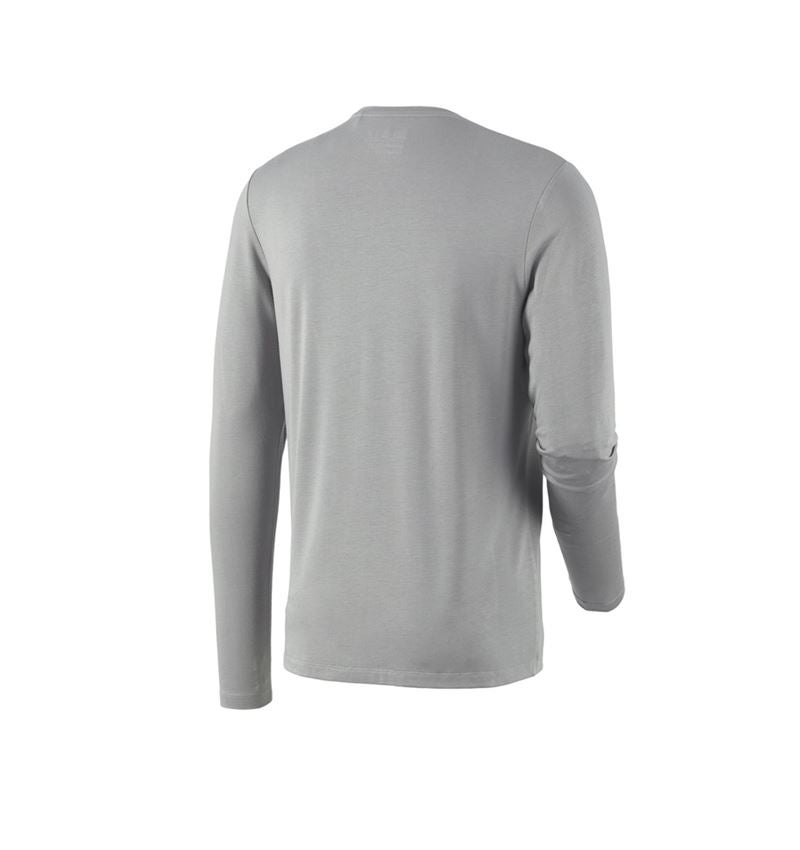 Shirts, Pullover & more: Modal-Longsleeve e.s.concrete + pearlgrey 5