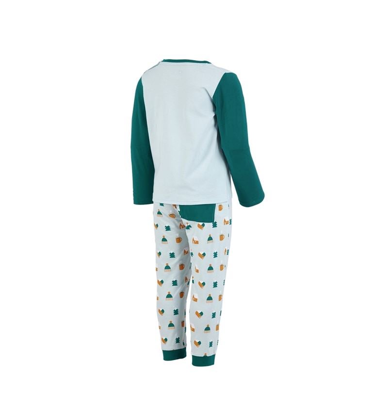 Für die Kleinen: e.s. Baby Pyjama + eiswasserblau 3