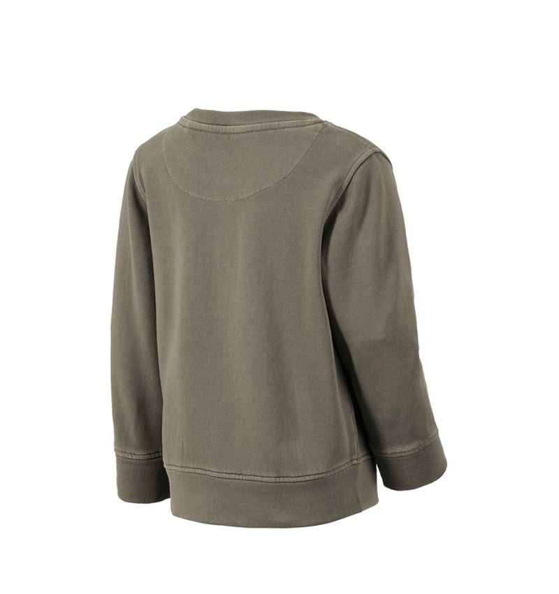 Clothing: Sweatshirt e.s.botanica, children's + naturegreen 3