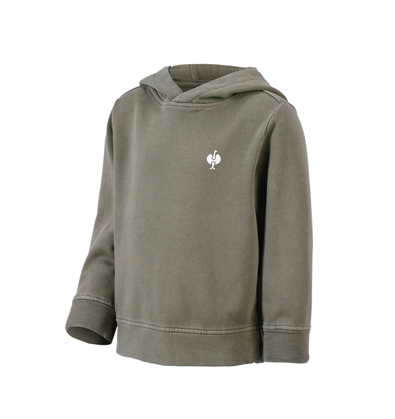 Clothing: Hoody sweatshirt e.s.botanica, children's + naturegreen 2