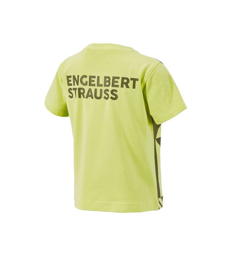 Shirts & Co.: T-Shirt e.s.trail graphic, Kinder + wacholdergrün/limegrün 3