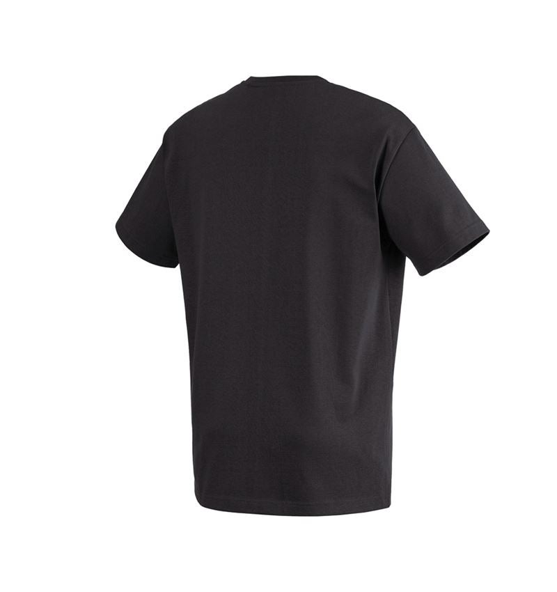 Shirts & Co.: T-Shirt heavy e.s.iconic + schwarz 8