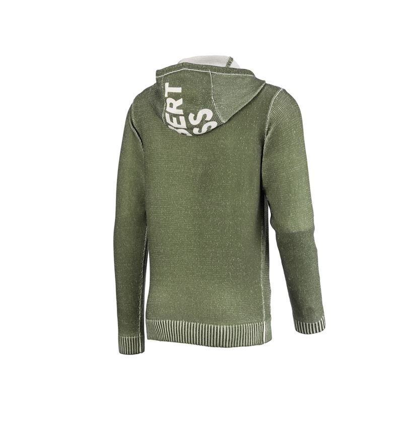 Hauts: Sweat en tricot e.s.iconic + vert montagne 5
