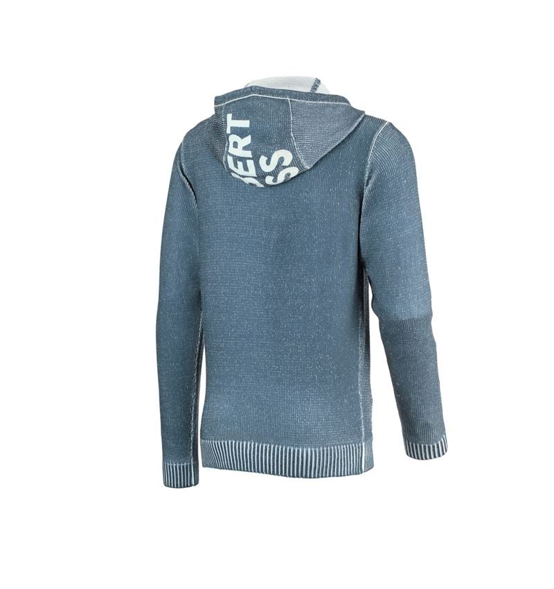 Shirts, Pullover & more: Knitted hoody e.s.iconic + oxidblue 7