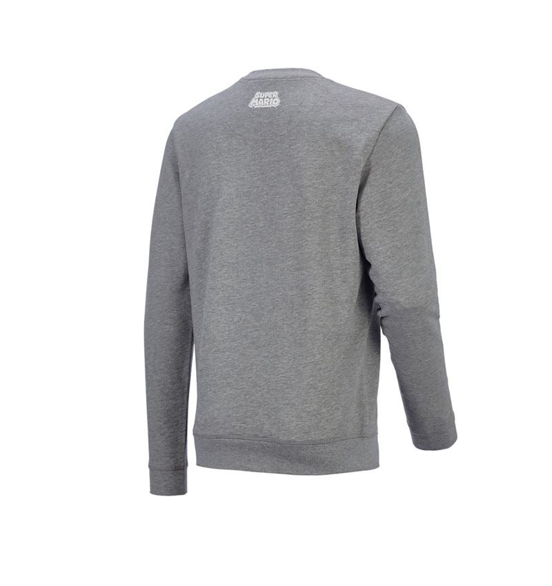 Collaborations: Super Mario Sweatshirt, men's + grey melange 3