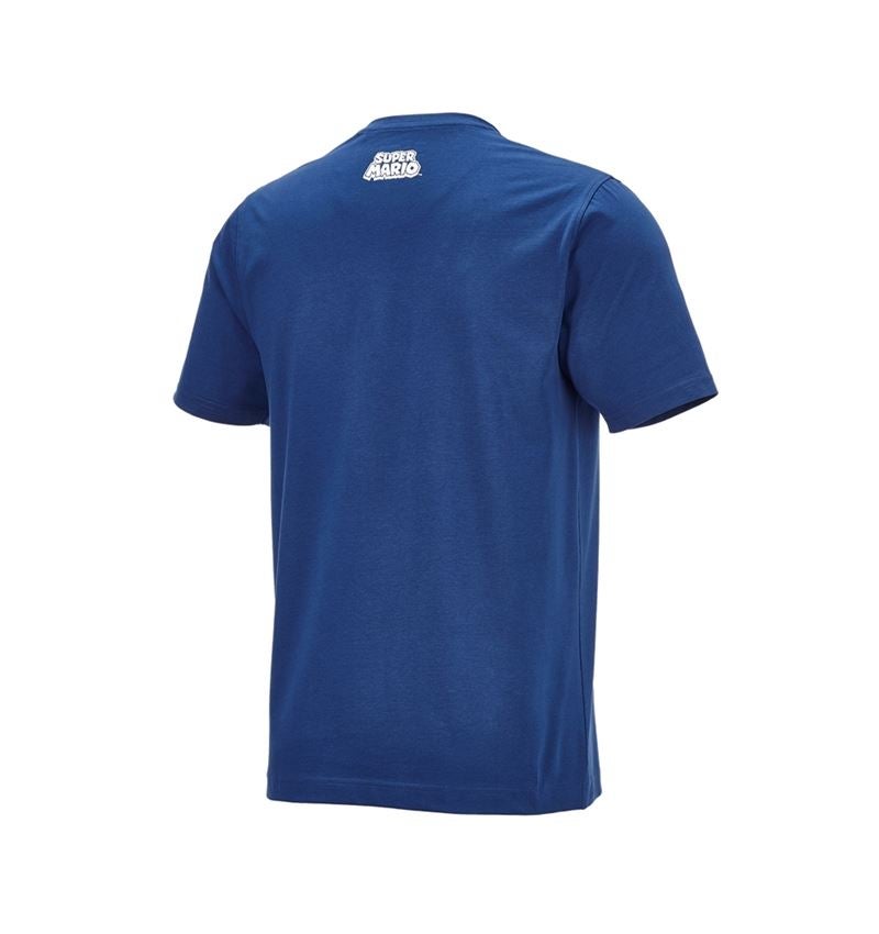 Collaborations: Super Mario T-Shirt, hommes + bleu alcalin 5