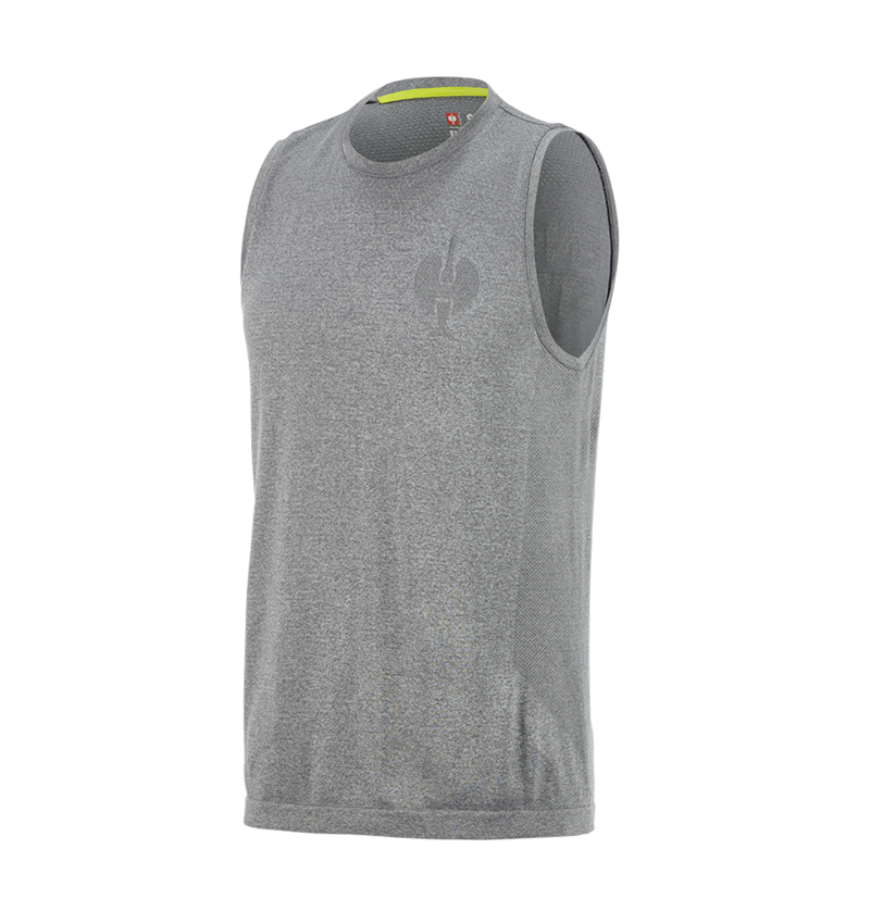 Vêtements: Chemise Athletik seamless e.s.trail + gris basalte mélange 5