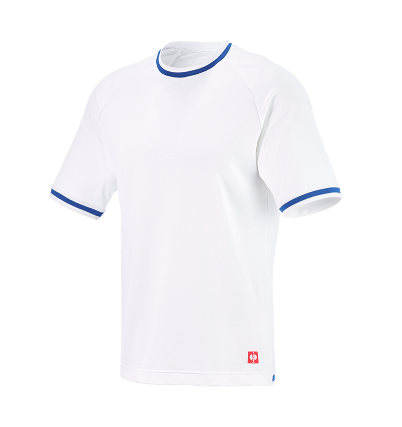 Thèmes: T-shirt fonctionnel e.s.ambition + blanc/bleu gentiane 4