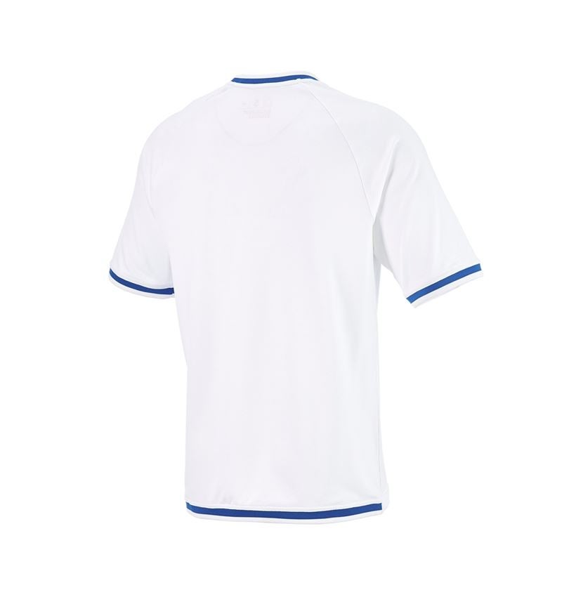 Themen: Funktions T-Shirt e.s.ambition + weiß/enzianblau 5