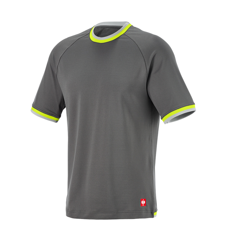 Shirts, Pullover & more: Functional t-shirt e.s.ambition + anthracite/high-vis yellow 6