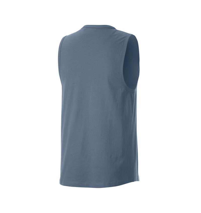Bekleidung: Athletik-Shirt e.s.iconic + oxidblau 4