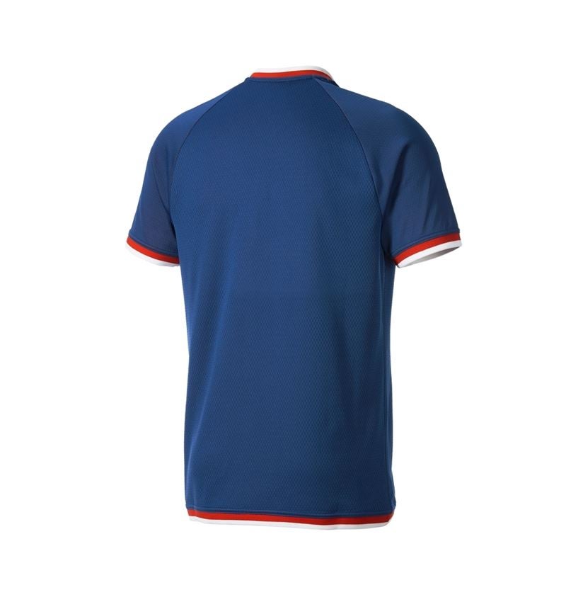 Kollaborationen: NFL t-shirt + neptunblau/straussrot 5