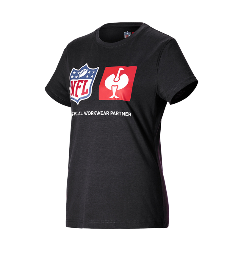 Vêtements: NFL T-Shirt cotton, ladies + noir 3