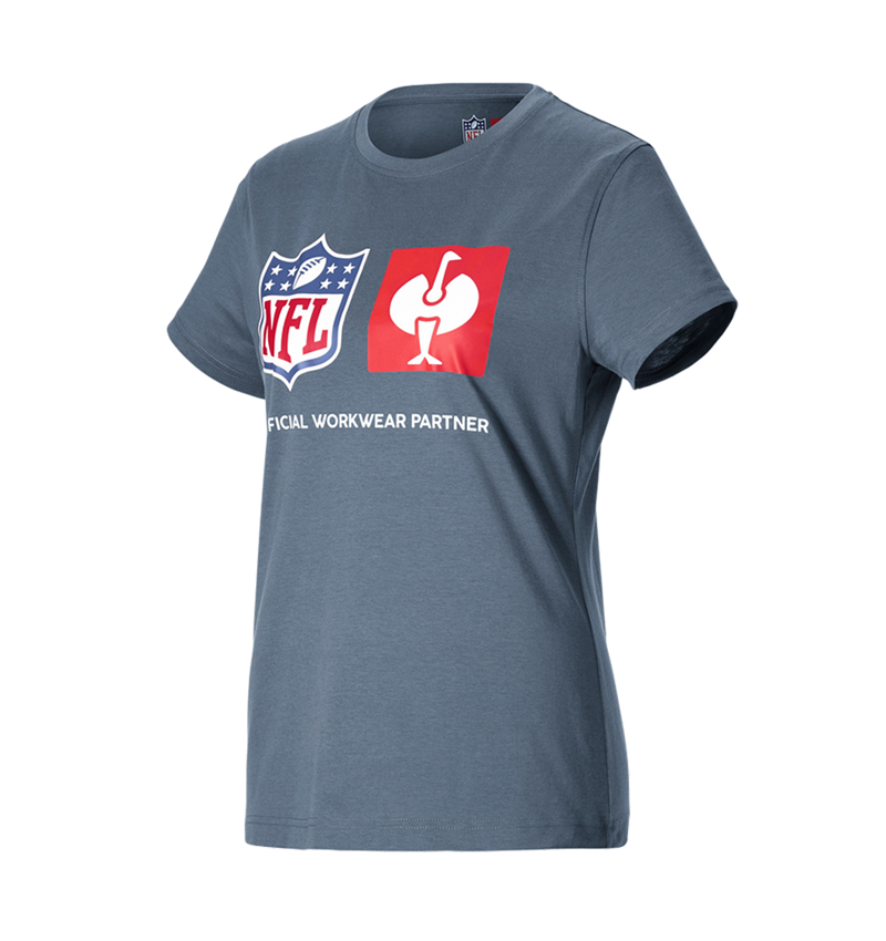 Bekleidung: NFL T-Shirt cotton, ladies + oxidblau 3