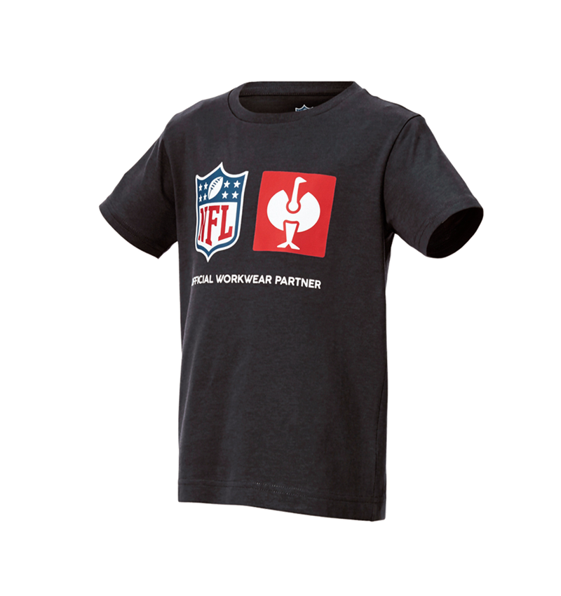 Clothing: NFL T-Shirt cotton, kids + black 4