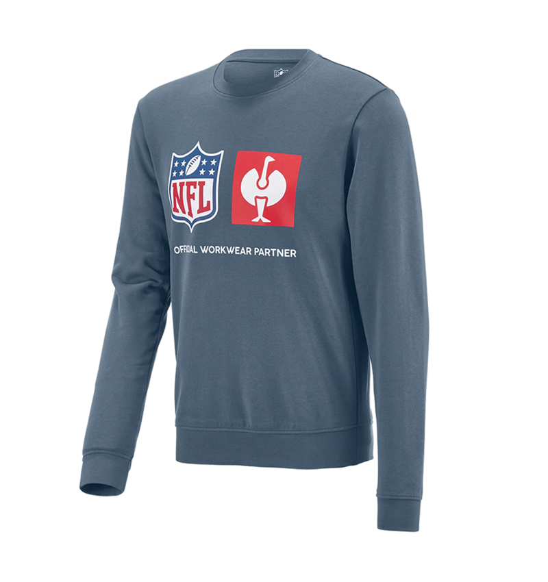 Bekleidung: NFL Sweatshirt cotton + oxidblau 5