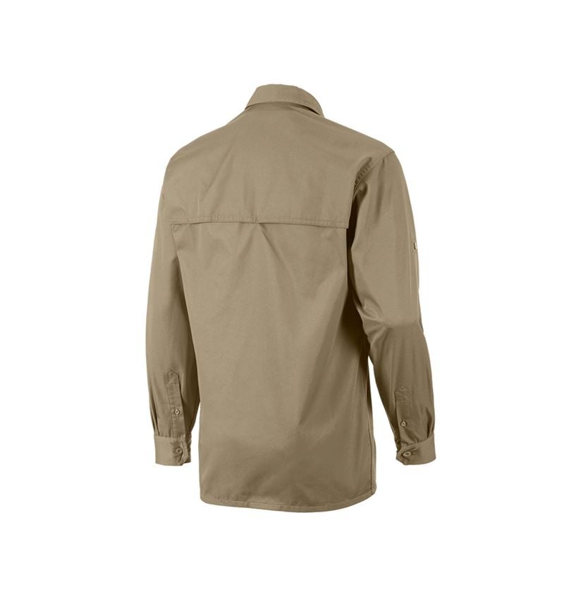 Joiners / Carpenters: Work shirt e.s.classic, long sleeve + khaki 1