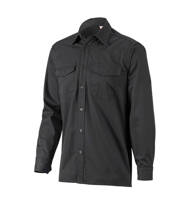 Shirts, Pullover & more: Work shirt e.s.classic, long sleeve + black 2