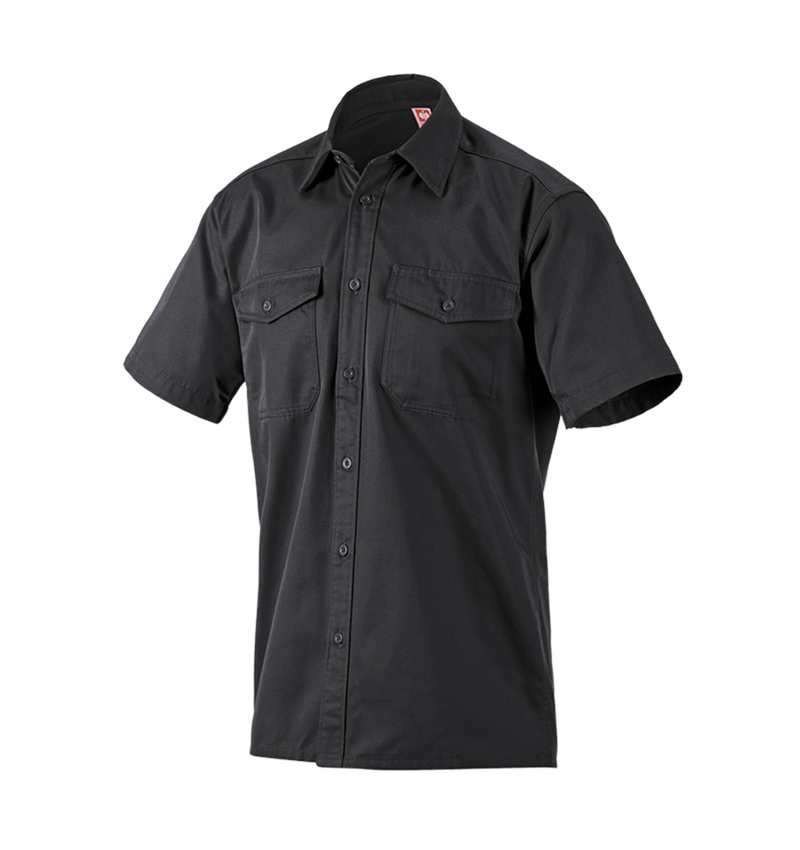 Shirts, Pullover & more: Work shirt e.s.classic, short sleeve + black 2