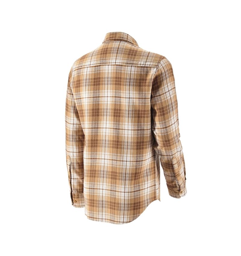 Shirts, Pullover & more: Check shirt e.s.vintage + sepia checked 3