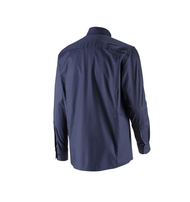 Shirts, Pullover & more: e.s. Business shirt cotton stretch, comfort fit + navy 4