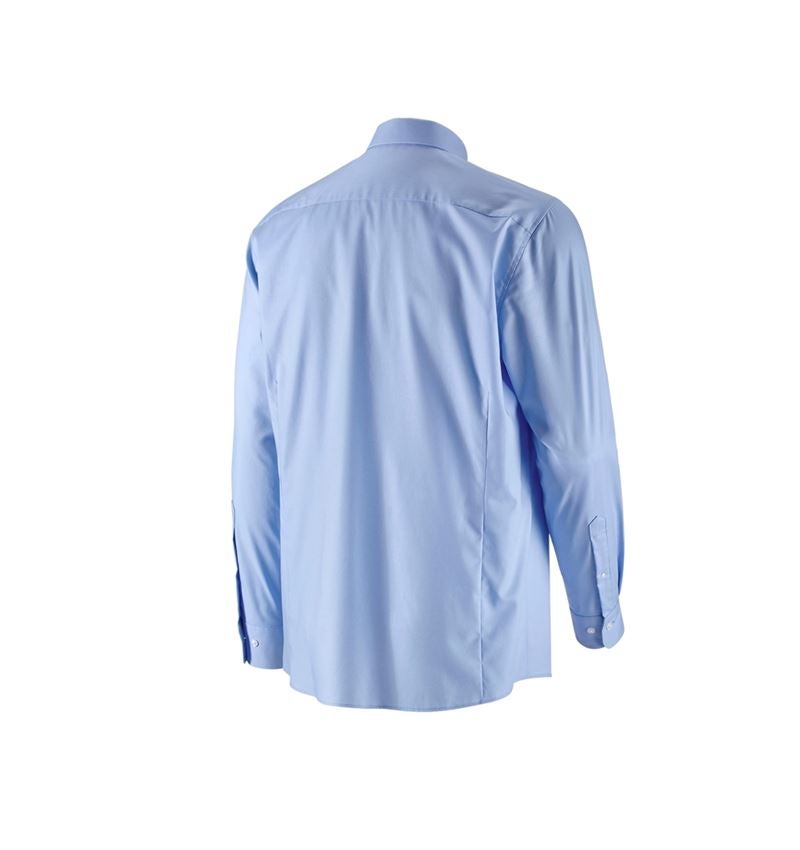 Shirts, Pullover & more: e.s. Business shirt cotton stretch, comfort fit + frostblue 4