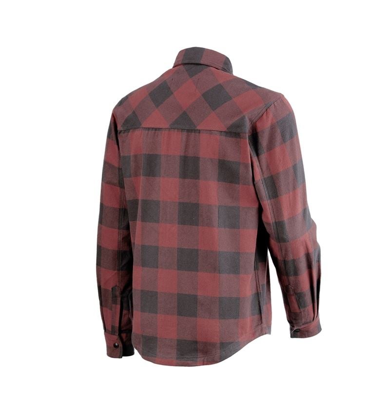 Shirts, Pullover & more: Check shirt e.s.iconic + oxidred/carbongrey 4