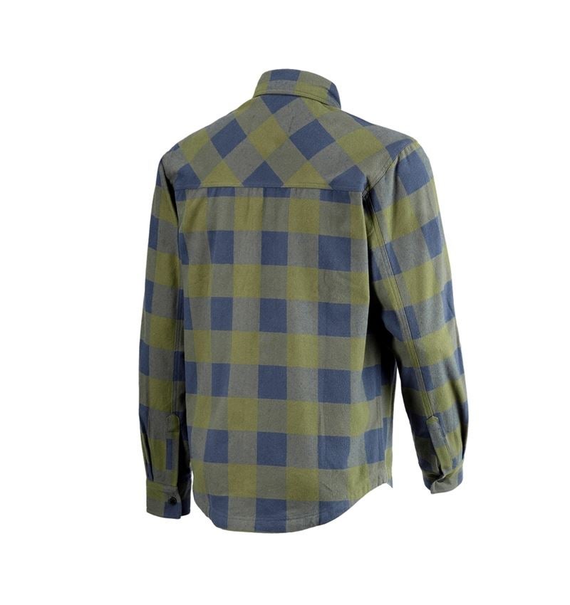 Shirts, Pullover & more: Check shirt e.s.iconic + mountaingreen/oxidblue 8