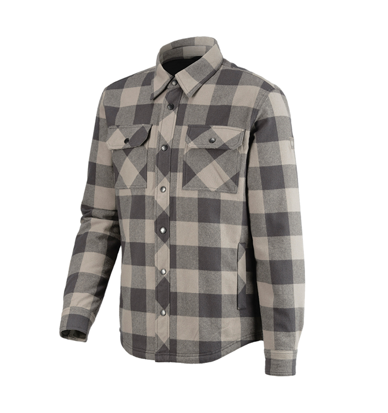 Shirts, Pullover & more: Allseason check shirt e.s.iconic + dolphingrey/carbongrey 6