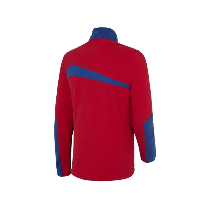 Shirts, Pullover & more: Fleece troyer e.s.motion 2020 + fiery red/royal 3
