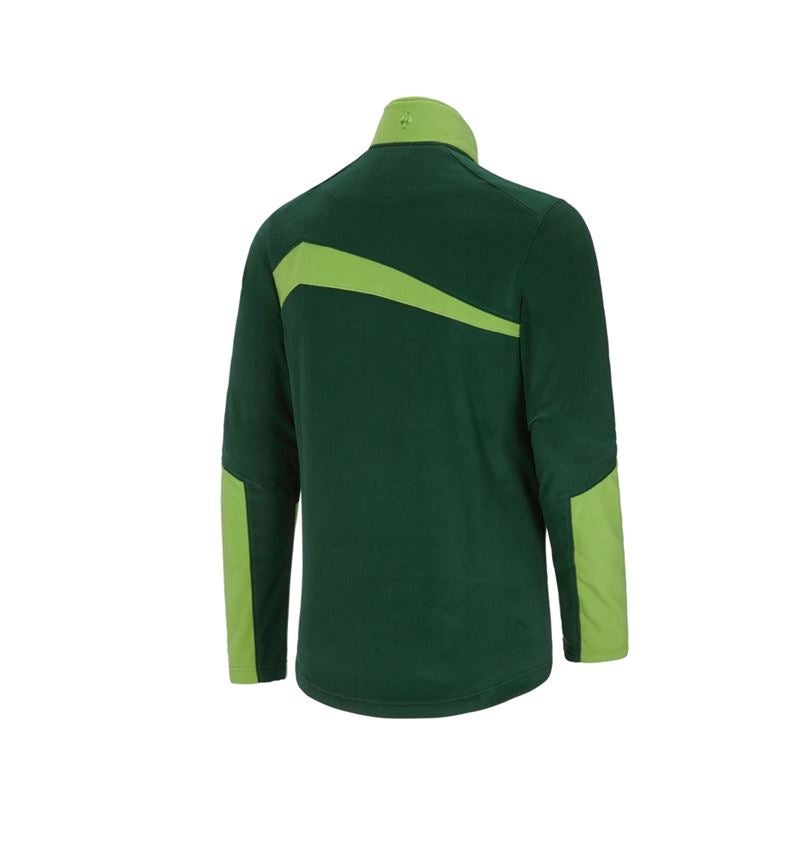 Shirts & Co.: Fleece Troyer e.s.motion 2020 + grün/seegrün 3