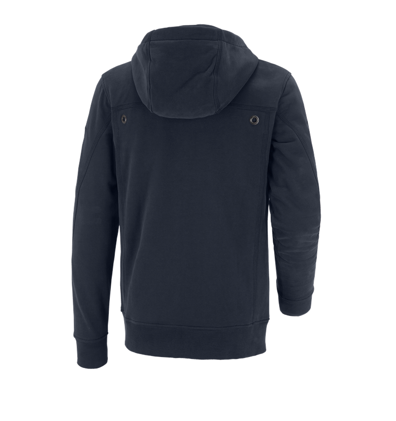 Shirts, Pullover & more: Hooded jacket cotton e.s.roughtough + midnightblue 3