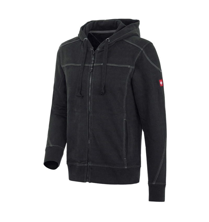 Gardening / Forestry / Farming: Hooded jacket cotton e.s.roughtough + black 2