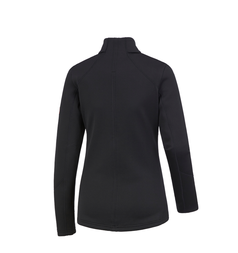 Topics: e.s. Functional sweat jacket melange, ladies' + black 1