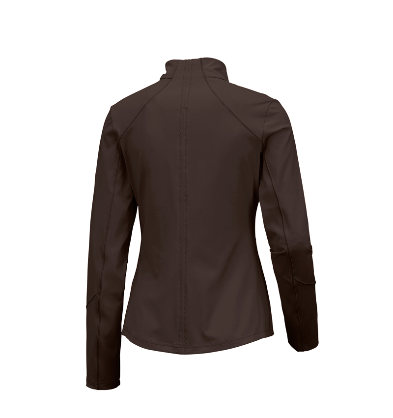 Gardening / Forestry / Farming: e.s. Functional sweat jacket solid, ladies' + chestnut 2
