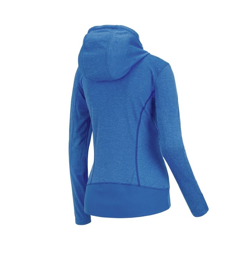 Shirts, Pullover & more: e.s. Functional hooded jacket stripe, ladies' + gentianblue 2