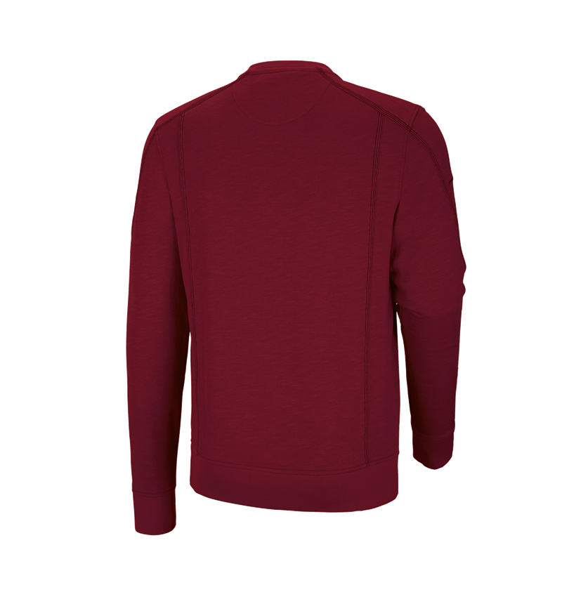 Shirts, Pullover & more: Sweatshirt cotton slub e.s.roughtough + ruby 3