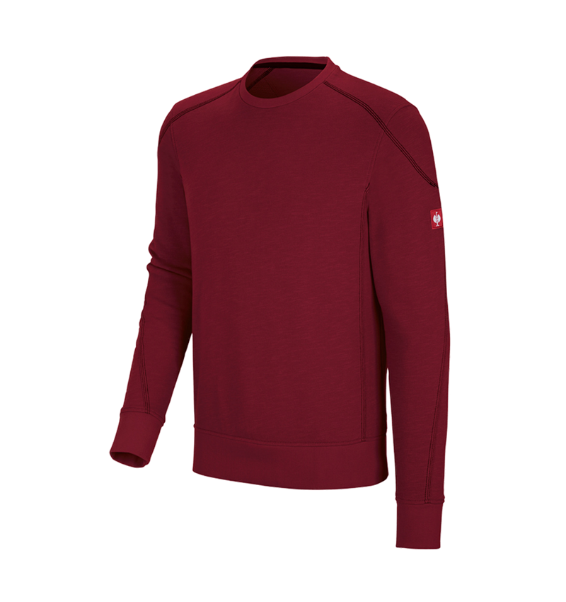 Shirts, Pullover & more: Sweatshirt cotton slub e.s.roughtough + ruby 2