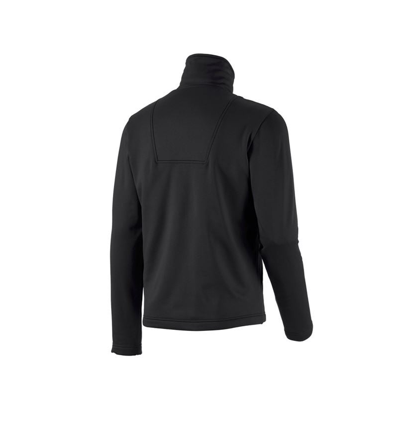 Shirts, Pullover & more: Functional-troyer thermo stretch e.s.concrete + black 3