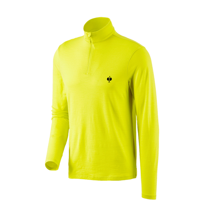 Shirts, Pullover & more: Troyer Merino e.s.trail + acid yellow/black 2