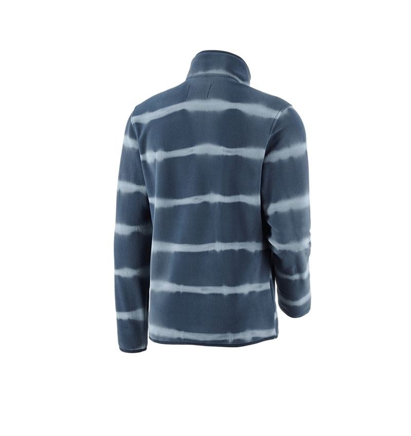 Shirts, Pullover & more: Fleece troyer tie-dye e.s.motion ten + slateblue/smokeblue 4