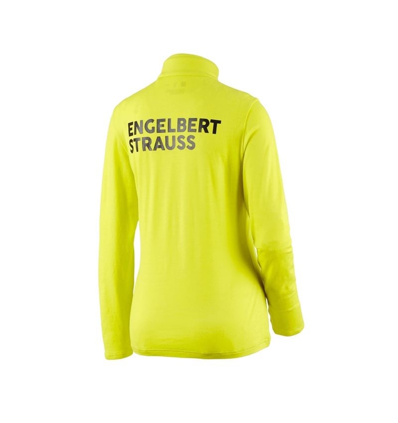 Shirts, Pullover & more: Troyer Merino e.s.trail, ladies' + acid yellow/black 3