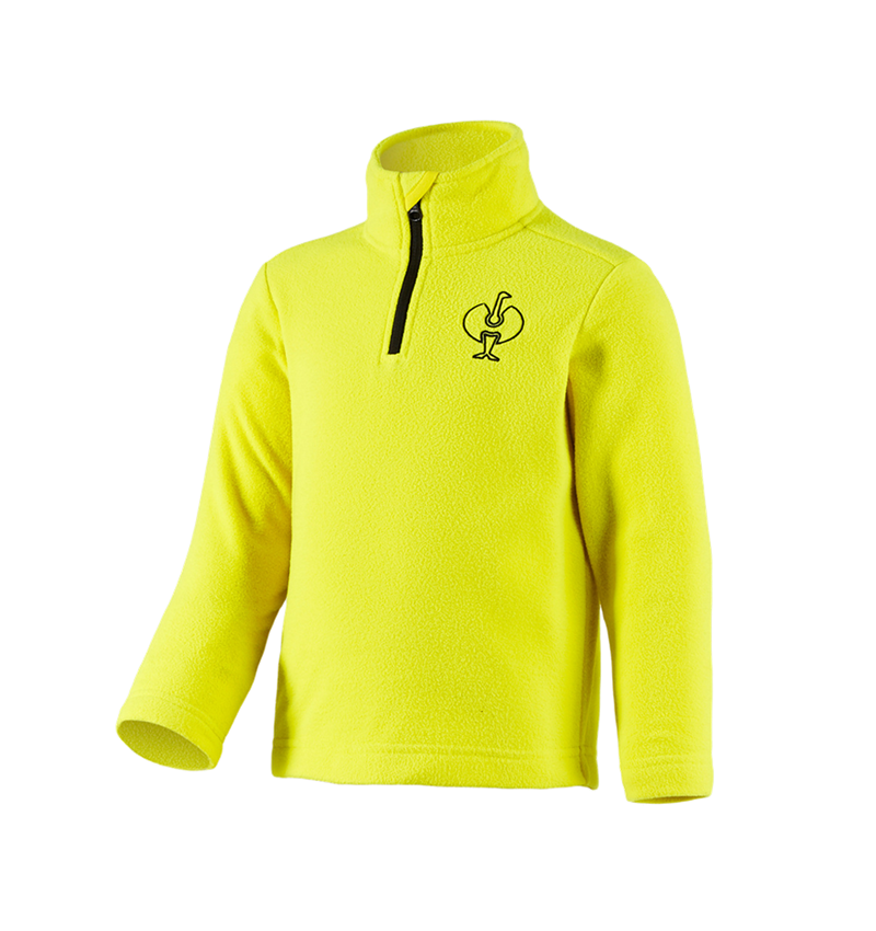 Shirts, Pullover & more: Fleece troyer e.s.trail, children's + acid yellow/black 2